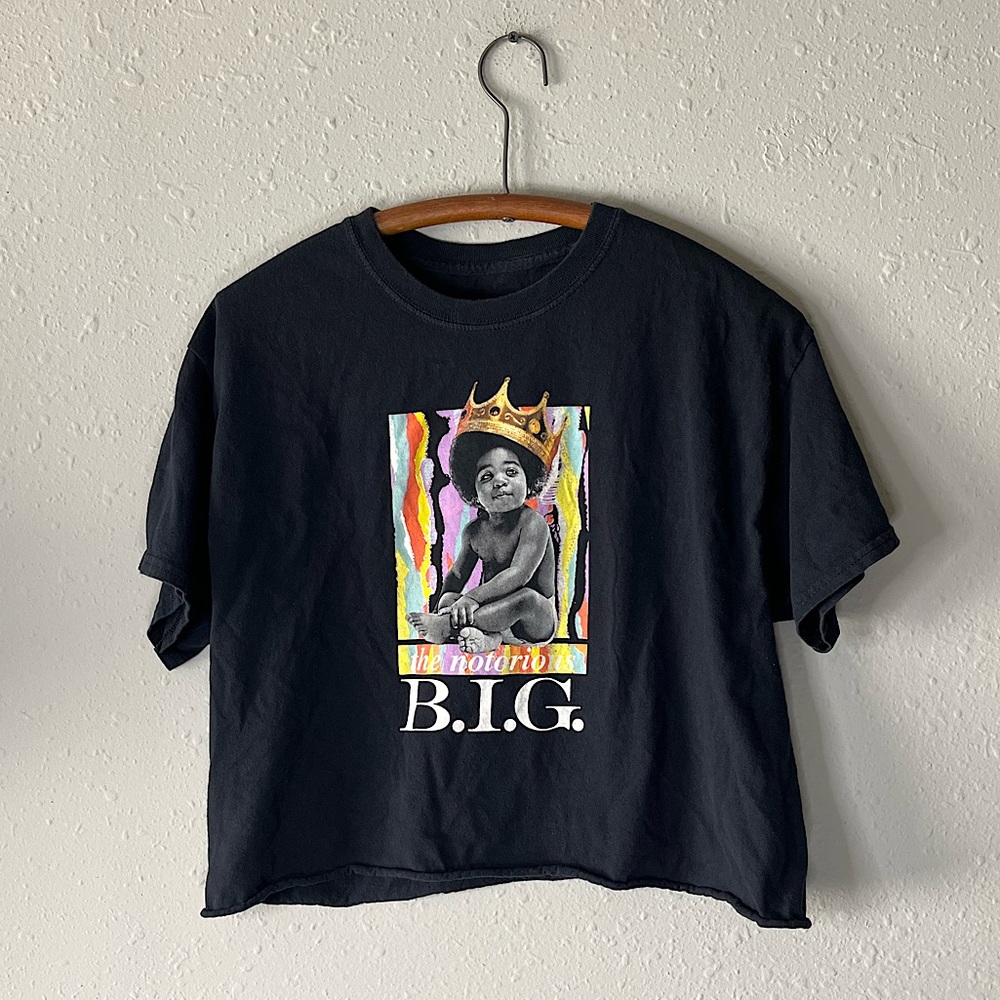 The Notorious B.I.G Cropped Shirt